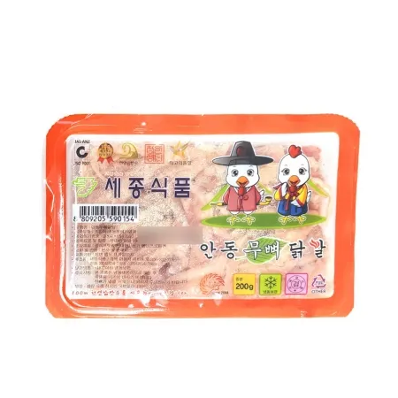 무뼈닭발(국내산/냉동) 200g