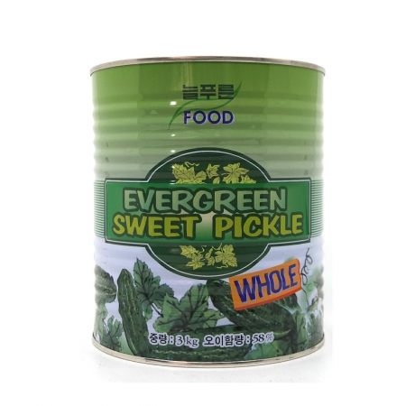 늘푸른오이피클(홀) 3kg