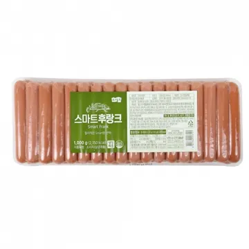 소디프 스마트후랑크 1kg 소세지 소시지 프랑크소시지