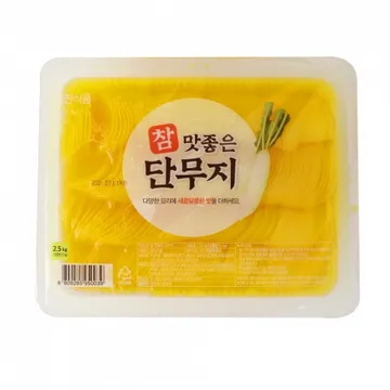 하진반달단무지(슬라이스) 2.5kg 얇은반달