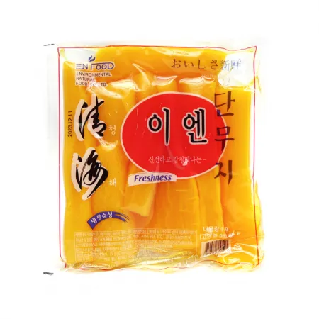 이엔 압축 치자단무지(통) 1kg