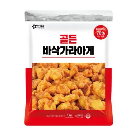 아워홈 골든 바삭 치킨 가라아게 1kg 순살치킨 치킨가라아게 바삭가라아게
