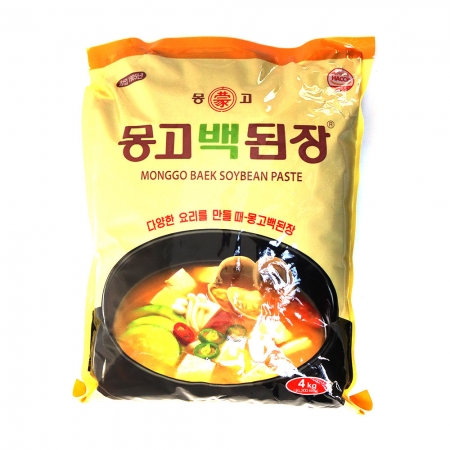 마산 몽고 백된장 4Kg 미소 된장국 된장찌개 백된장