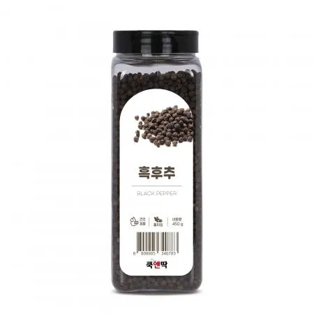 쿡앤딱 흑후추/홀 450g