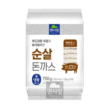 면사랑 순살돈까스 750g (150g*5)