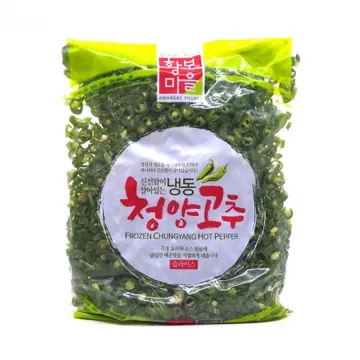황보마을 냉동청양고추 슬라이스(중국산) 1kg