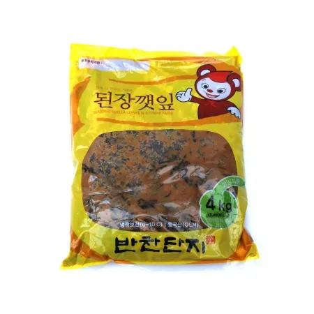 된장깻잎(반찬단지/수입산) 4Kg