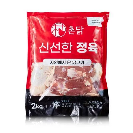 촌닭 닭정육(다리/국내산/냉동) 2kg