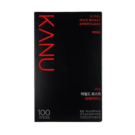 카누 미니 마일드 로스트 아메리카노 100T