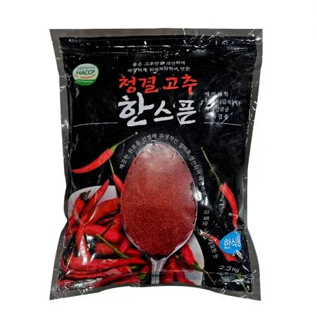 고춧가루(혼합/중간/한식용/보통맛) 2.5kg 고추가루 혼합조미료