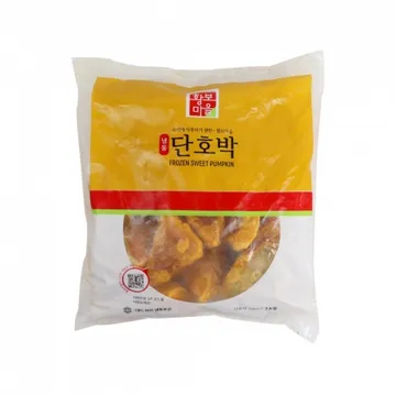 황보마을 냉동단호박(스팀/탈피/중국산) 1kg