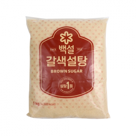 백설 갈색설탕 1kg