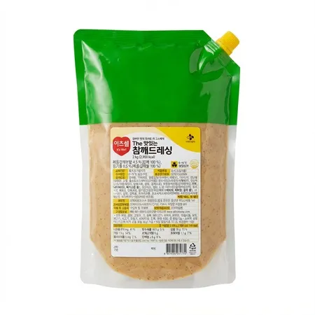 이츠웰 참깨드레싱 2kg 샐러드드레싱 샐러드소스