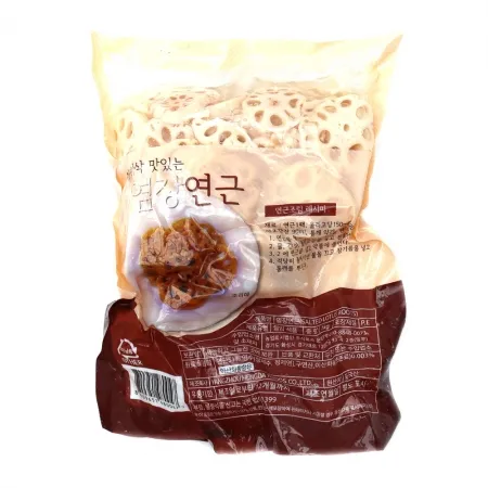 흰색 생연근채(염장/중국) 1kg 염장연근 