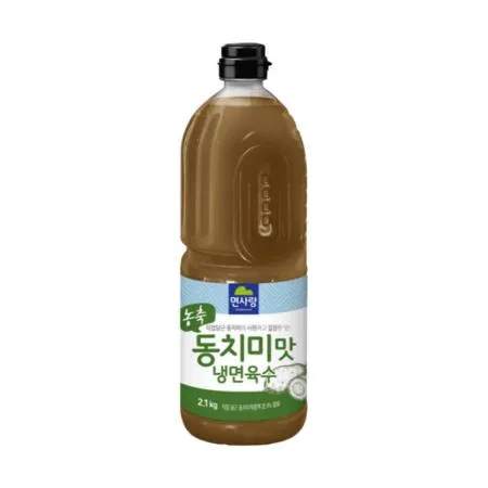 면사랑 농축 동치미맛 냉면육수 2.1kg 