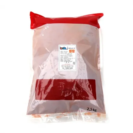고춧가루(고운/특/보통맛) 2.5kg 고추가루