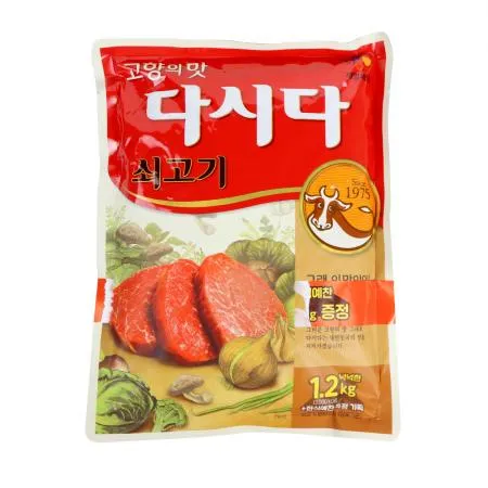 백설 쇠고기다시다 1.2kg
