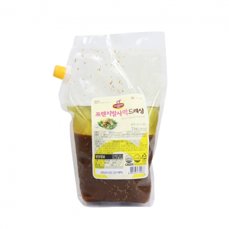 대상 쉐프원 프렌치 발사믹드레싱 2kg