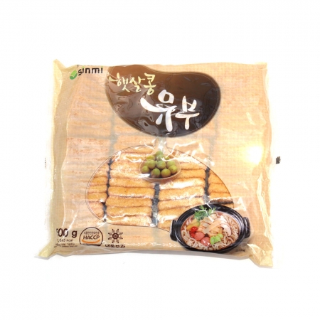 신미 사각유부 500g 전골용 탕용 마라탕 유부
