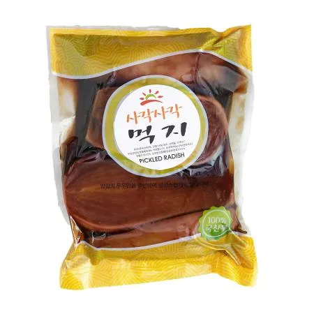 햇찬식품 먹지(국내산) 4kg  무먹지 무장아찌 절임무 짠지
