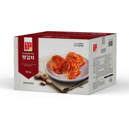황보마을 맛김치 10kg 중국산 썰은김치 자른김치 수입김치