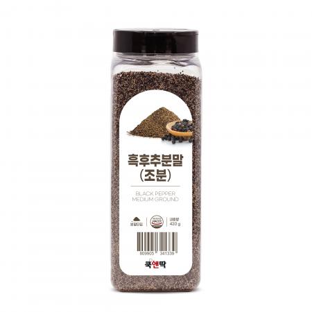 쿡앤딱 굵은 흑후추분말(조분) 420g