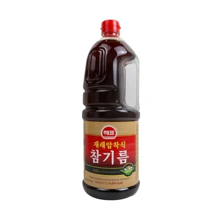 사조해표 재래압착식 참기름 1.8L