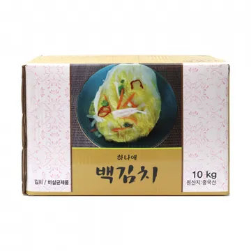 하나애 백김치 수입산 10kg
