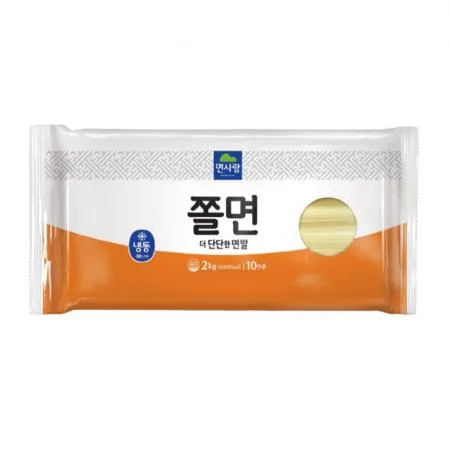 ★여름 초특가★ 면사랑 쫄면사리 2kg 쫄면 냉면 비빔
