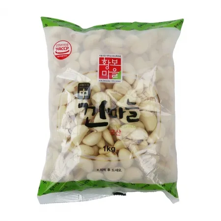 깐마늘(통마늘/중/국내산) 1kg