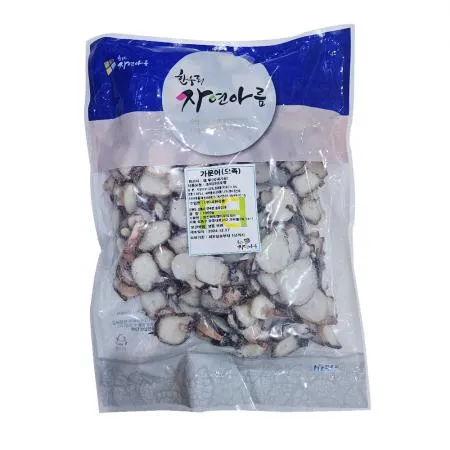 냉동 가문어 (동전/페루산) 1kg 오족 