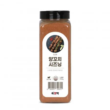 쿡앤딱 양꼬치시즈닝 550g