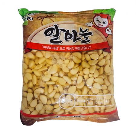 반찬단지 알마늘(간장/중국산) 4kg 마늘장아찌 마늘절임