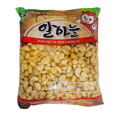 반찬단지 알마늘(간장/중국산) 4kg 마늘장아찌 마늘절임 이미지