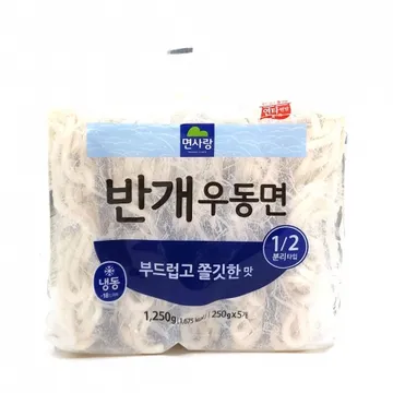 면사랑 반개우동면(250g*5입) 1.25kg 반개면
