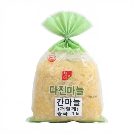 다진마늘(거칠게12mm/중국산/간마늘) 1kg