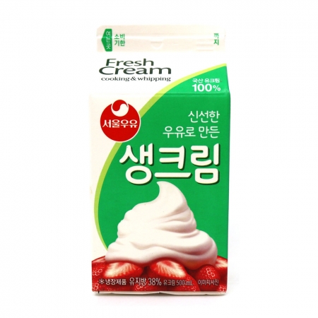 서울우유 생크림(동물성) 500ml