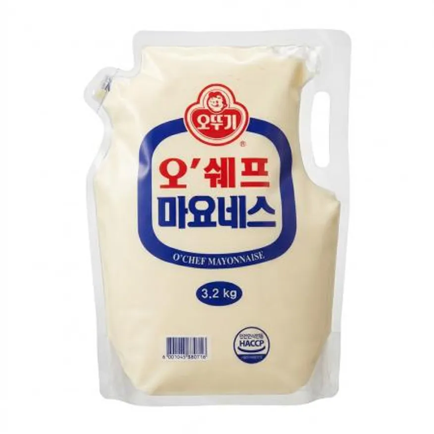 오쉐프 스탠딩 파우치 마요네즈 3.2kg 이미지