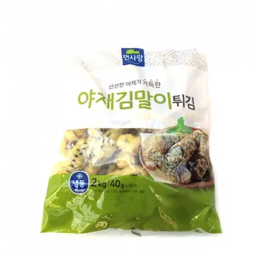 면사랑 야채김말이(40g*50입/냉동) 2kg 김말이 튀김