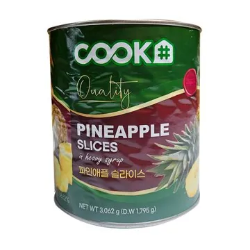 파인애플 슬라이스(태국) 3.06kg