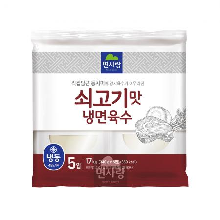 면사랑 쇠고기맛 조미육수 340g