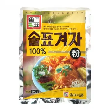 솔표 겨자100% 200g