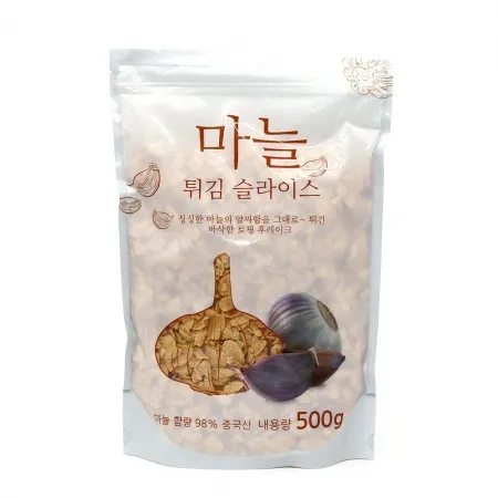 하루 튀긴마늘 슬라이스 500g 마늘후레이크 마늘칩