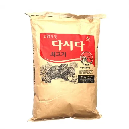 백설 쇠고기다시다 25kg