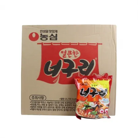 농심 얼큰한 너구리(120g*30개) 박스