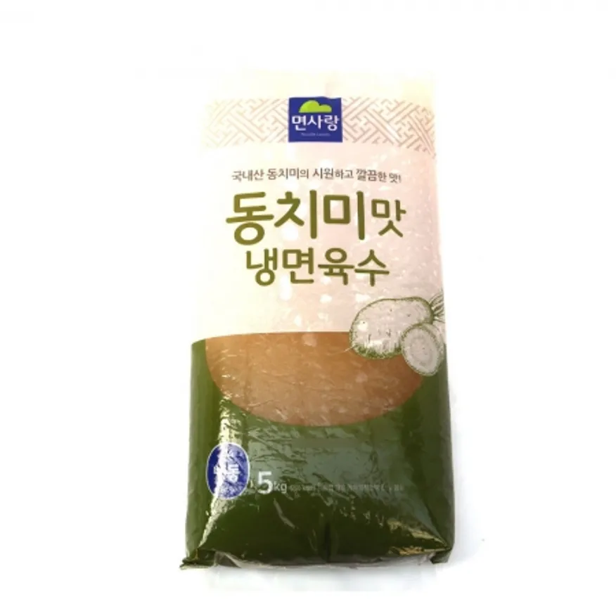 ★여름특가★ 면사랑 동치미육수 5kg 동치미맛 냉면육수 이미지