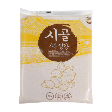 냉동간생강/베트남산/국내가공 1kg