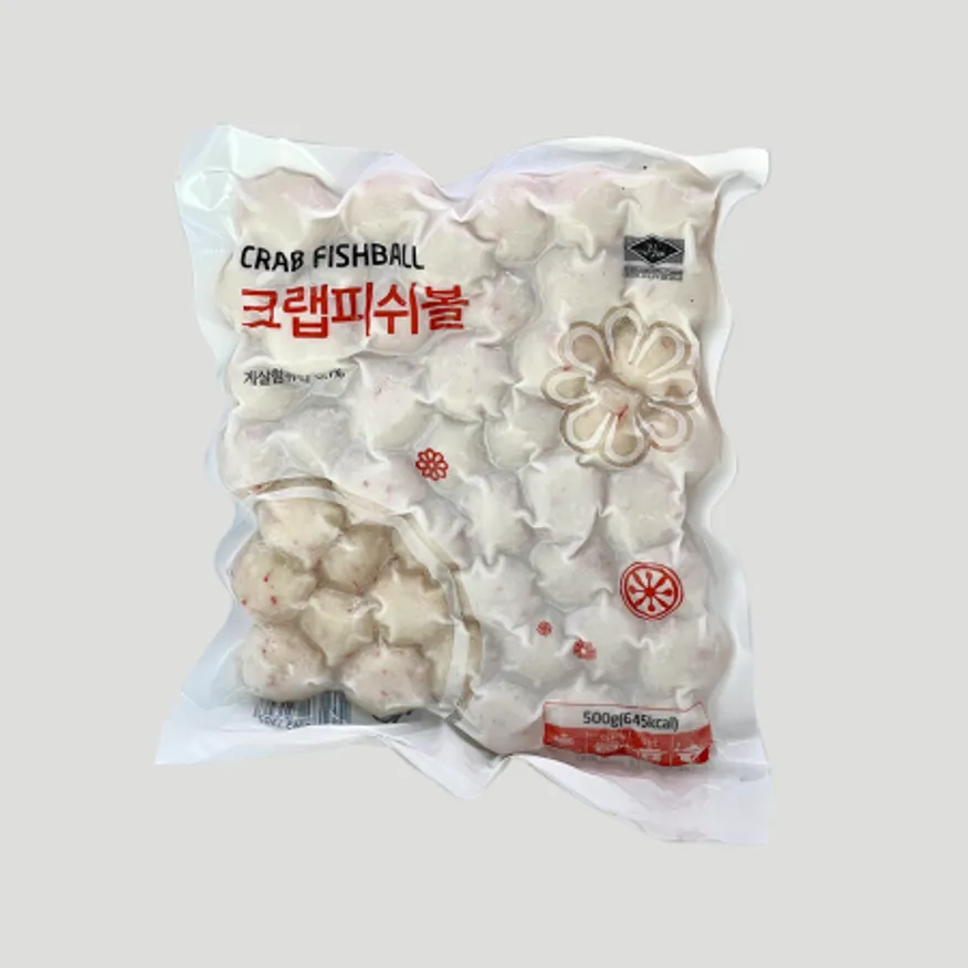 랜시 크랩향 피쉬볼 어묵 냉동 완자 마라탕 마라샹궈 피시볼 이미지