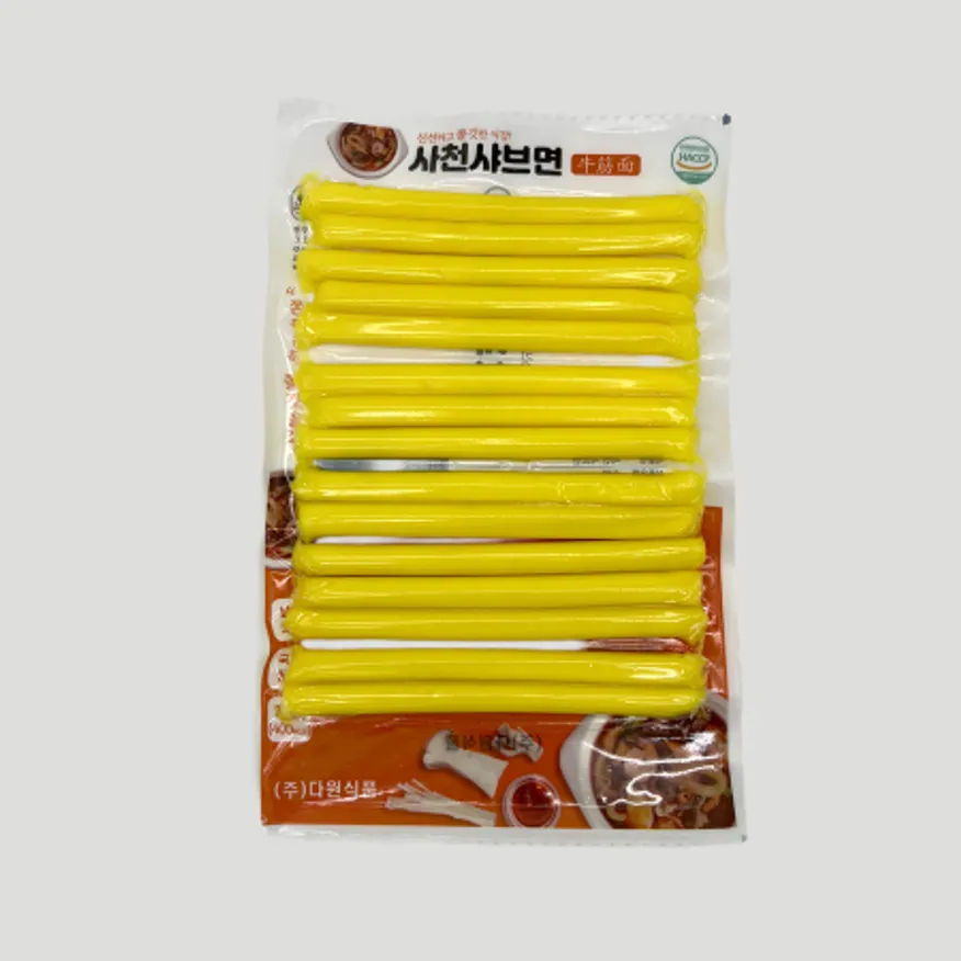 다원식품 뉴진면 사천샤브면 250g 마라탕 마라샹궈 닭갈비 사리 이미지
