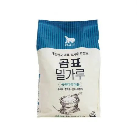 대한제분 곰표 중력 밀가루 2.5kg /중력분